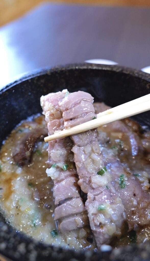 豪気 南鴨宮店の爆弾ネギ塩牛タン